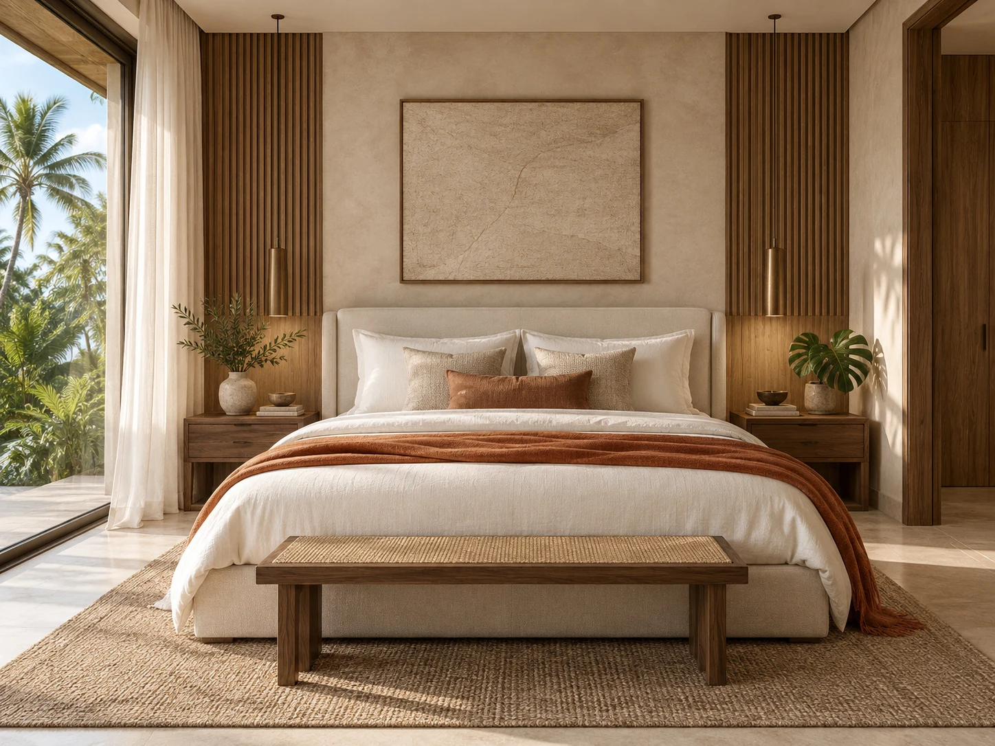 Bedroom — 3D render